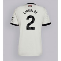 Manchester United Victor Lindelof #2 Tredjeställ 2024-25 Kortärmad